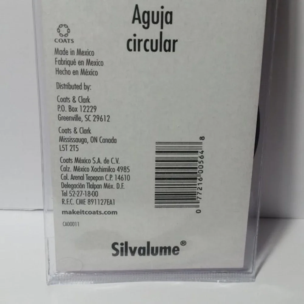 Silvalume Circular Knitting Needle US 4 29 Inch
